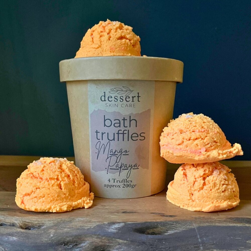 Bath Truffles 7oz/200gr - Mango Papaya Scent